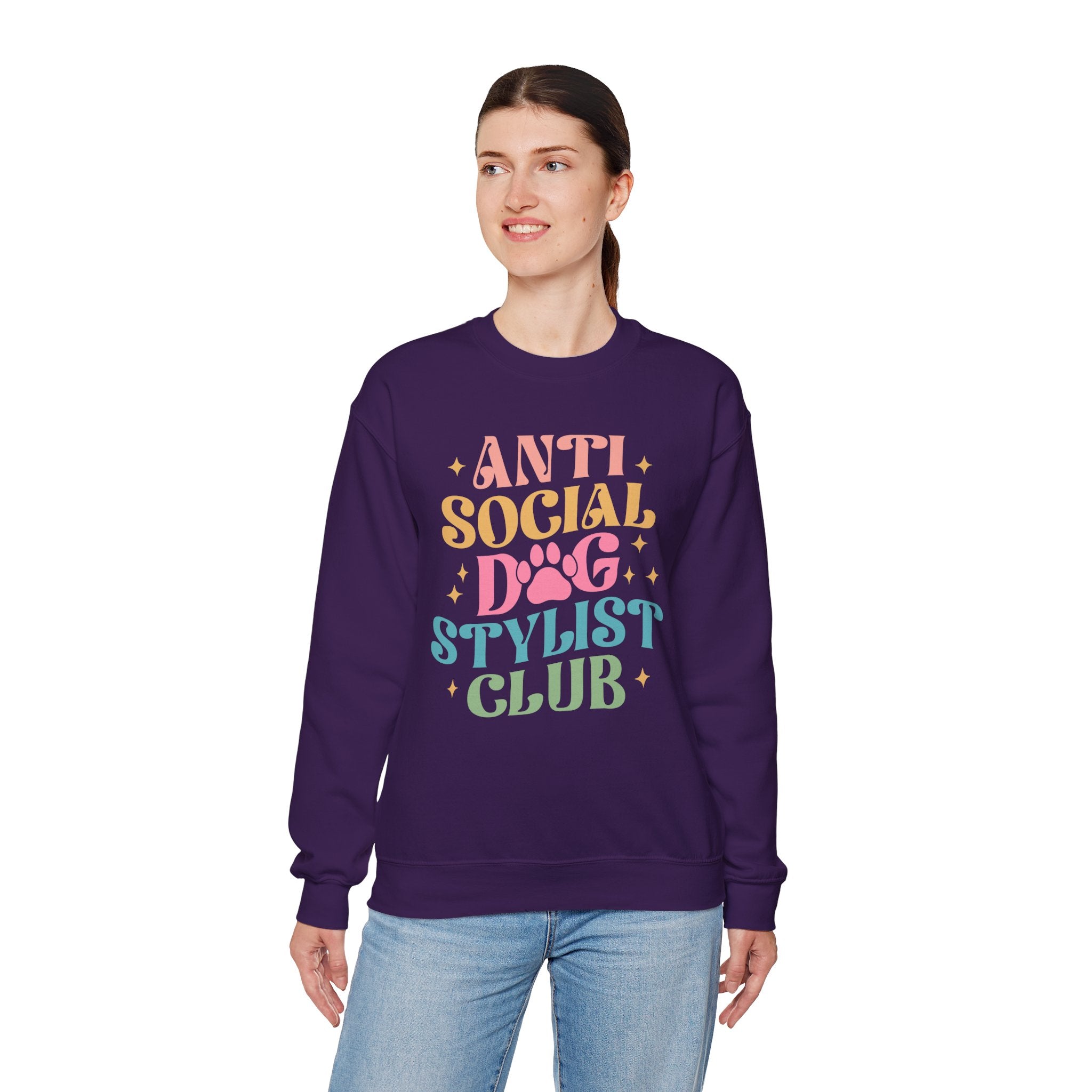Anti Social Dog Stylist Club Sweatshirt