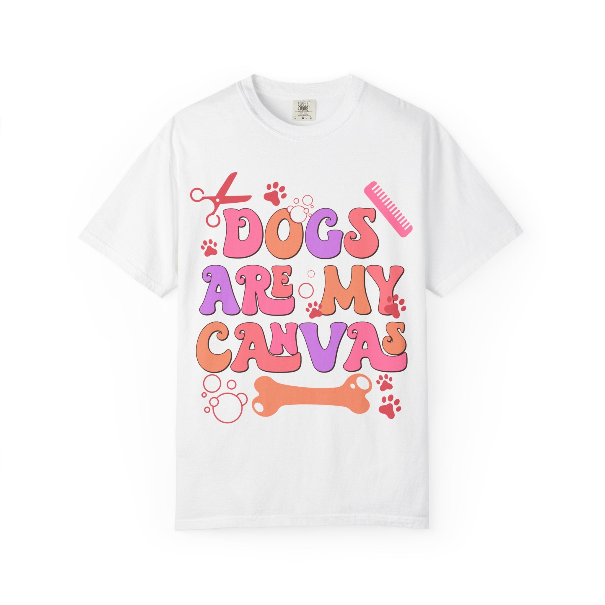 Dogs Are My Canvas Tee