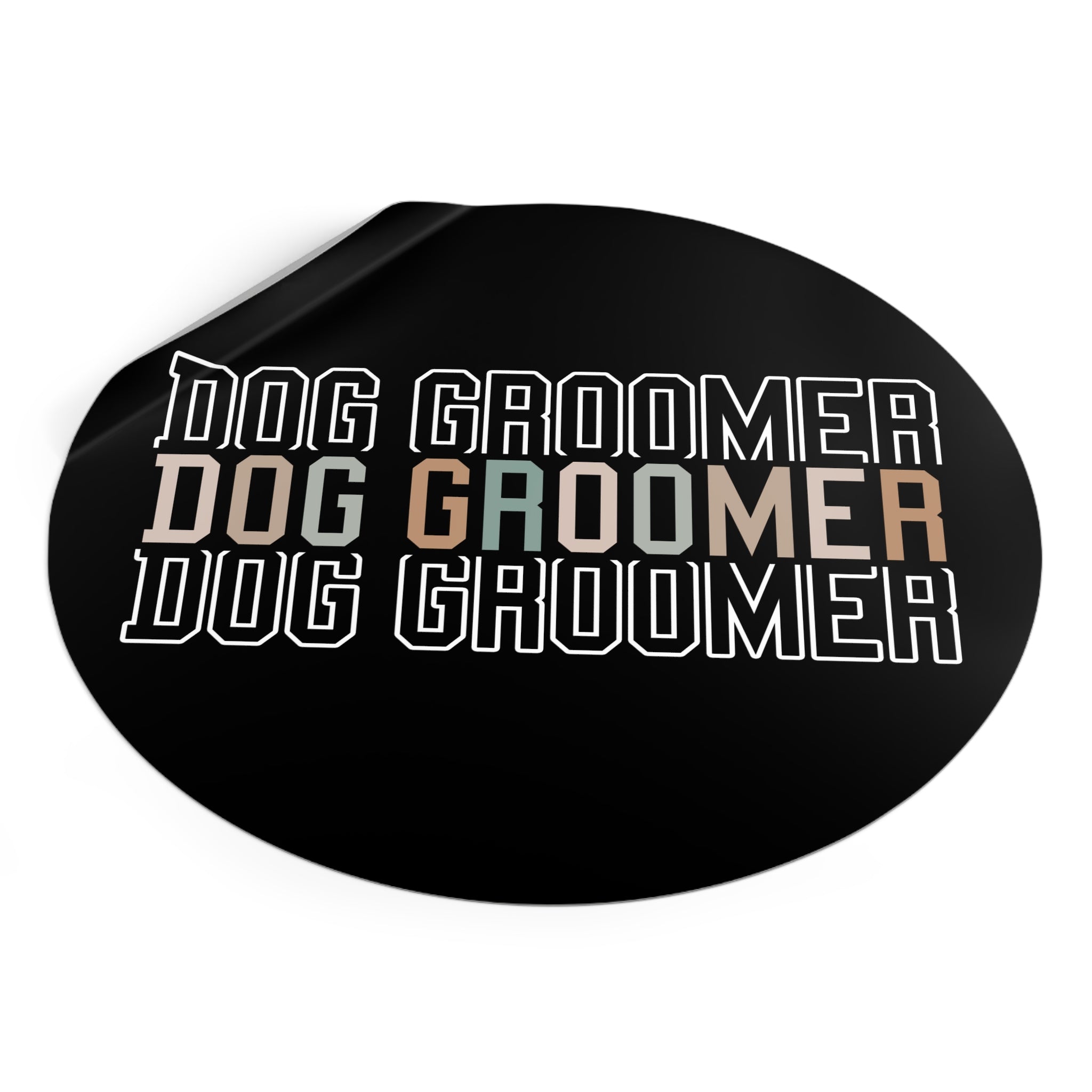 Dog Groomer Sticker