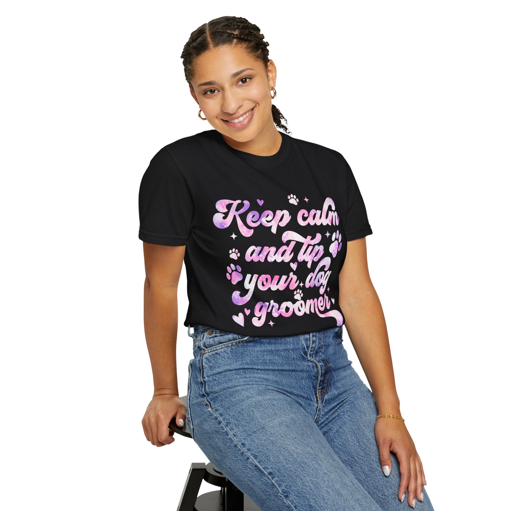 Keep Calm & Tip Your Groomer Tee