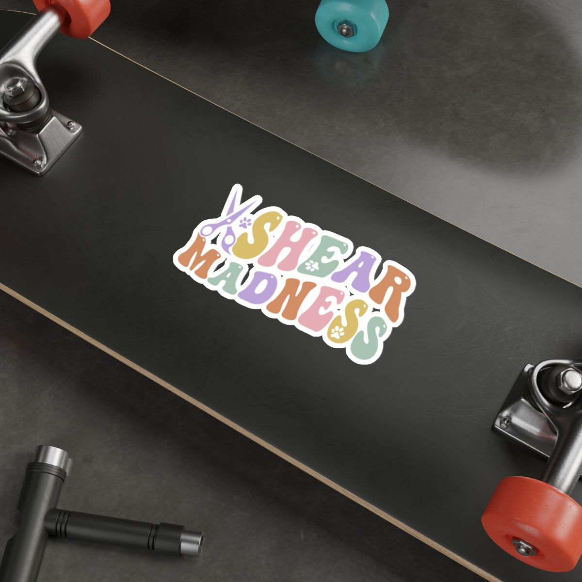 Shear Madness Car Decal Sticker