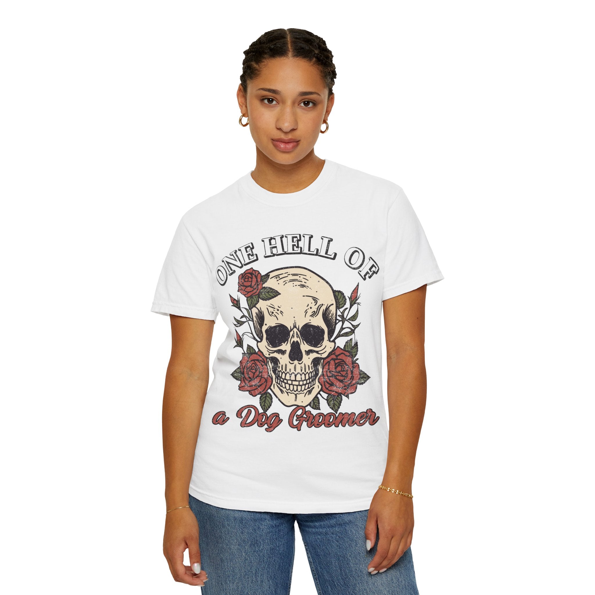 One Hell of A Dog Groomer Tee