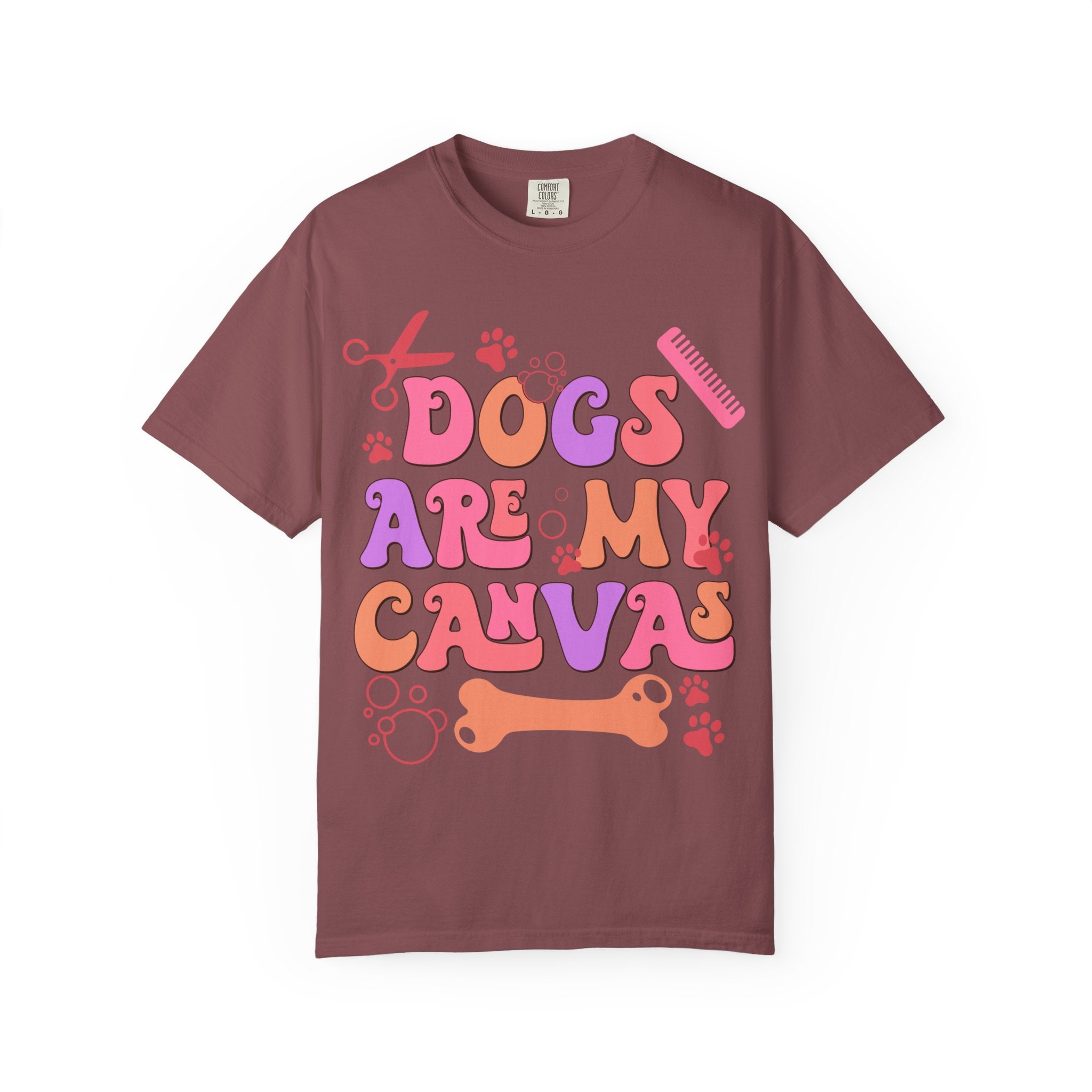 Dogs Are My Canvas Tee