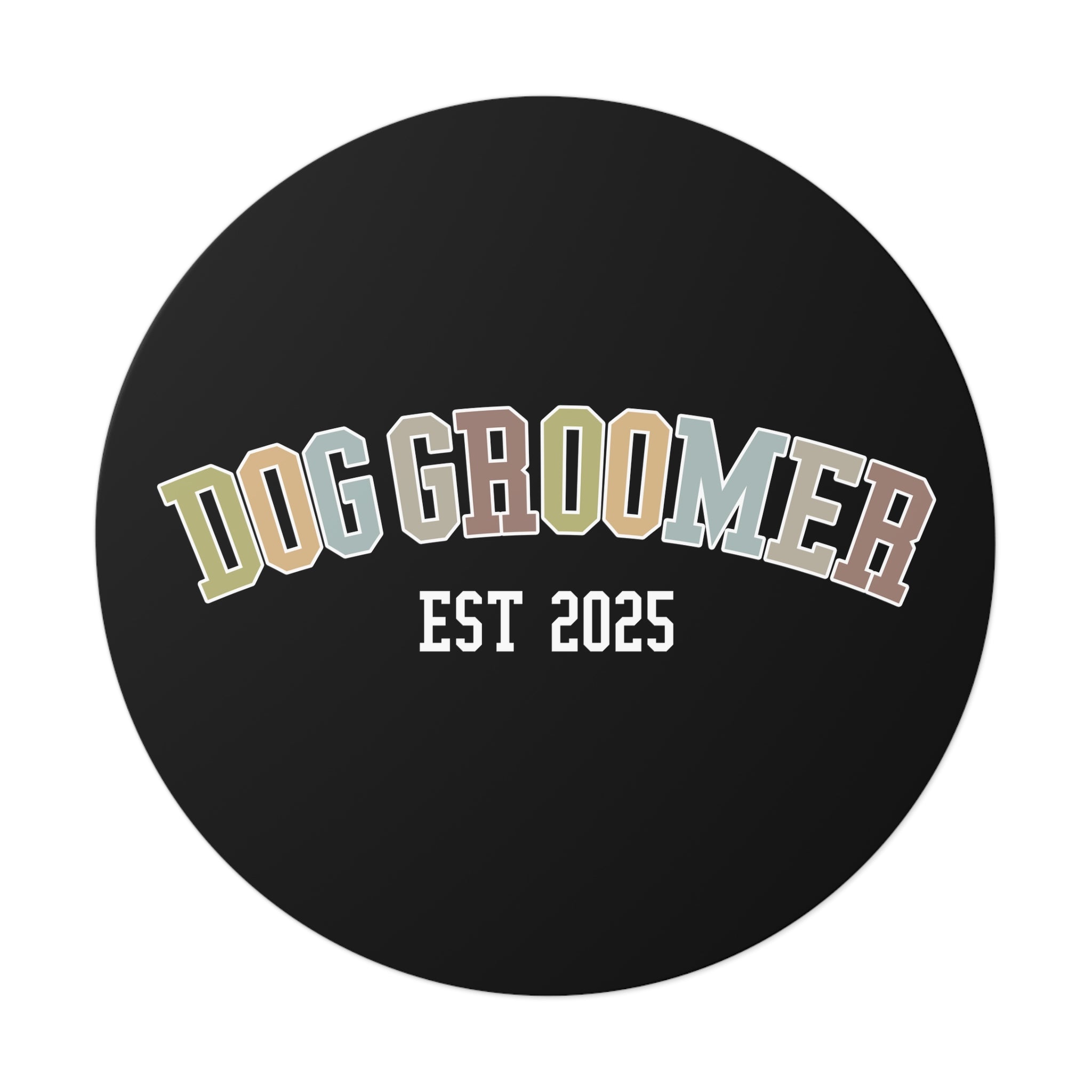 Dog Groomer Est Sticker