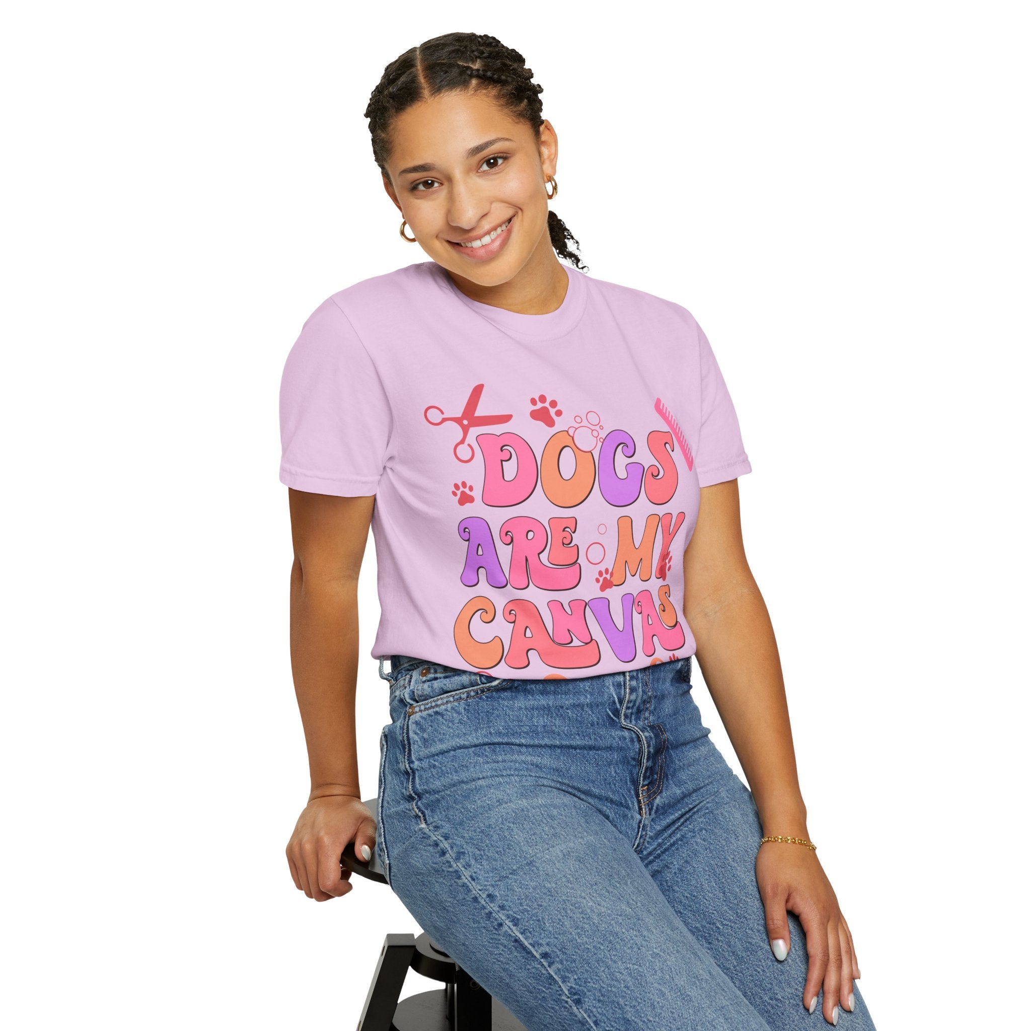 Dogs Are My Canvas Tee