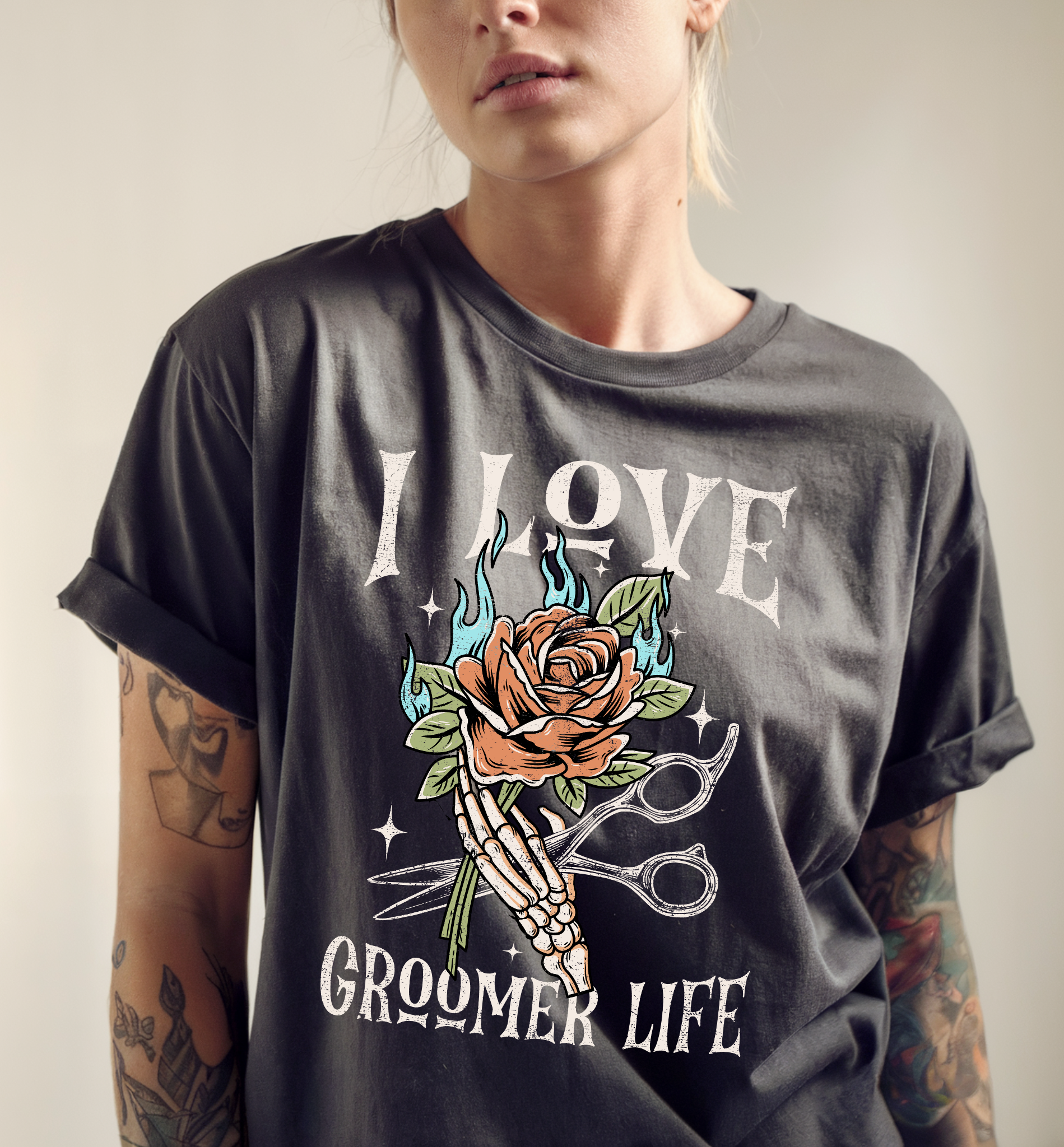 I Love Groomer Life Tee