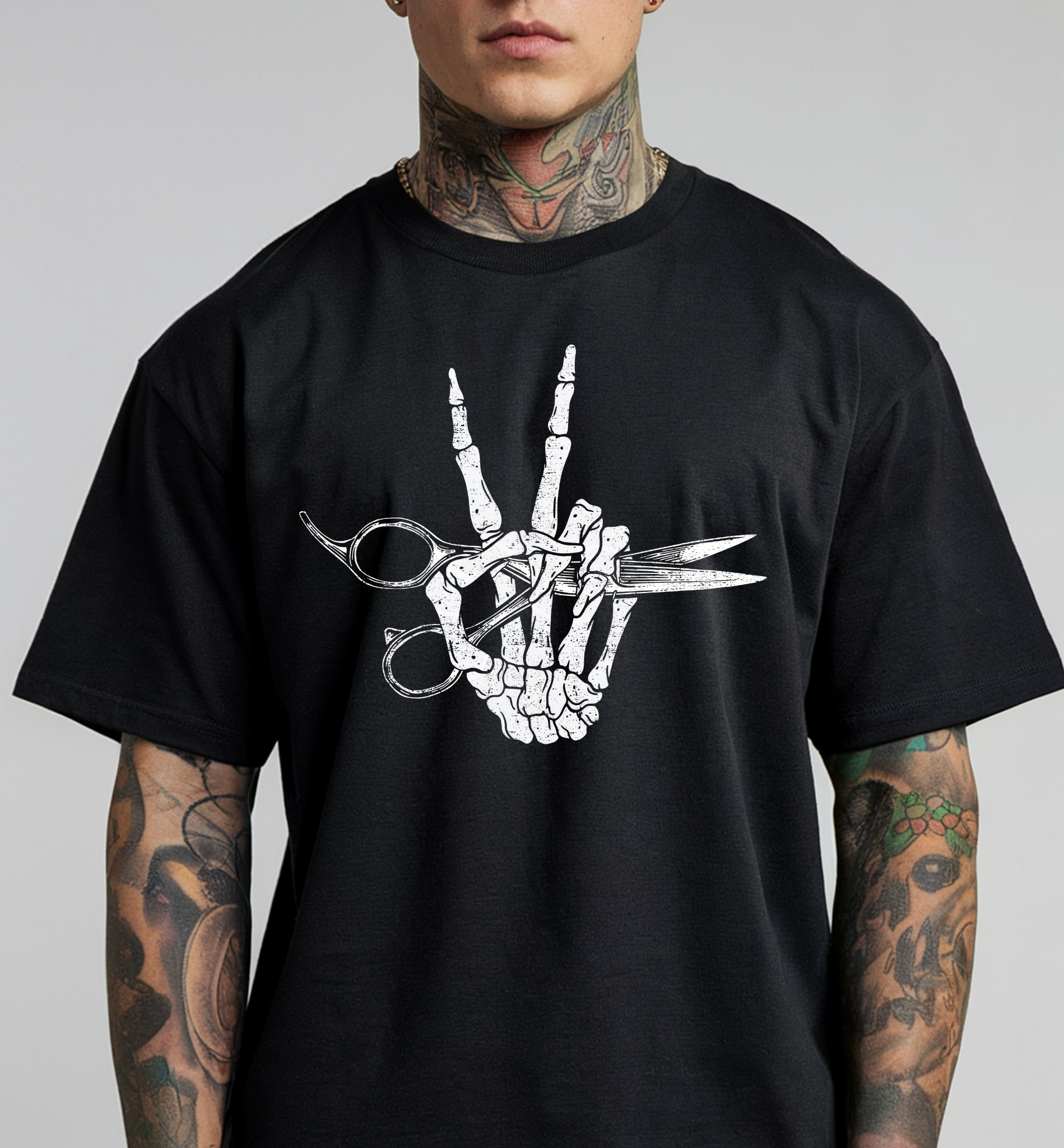 Skeleton Shears Tee