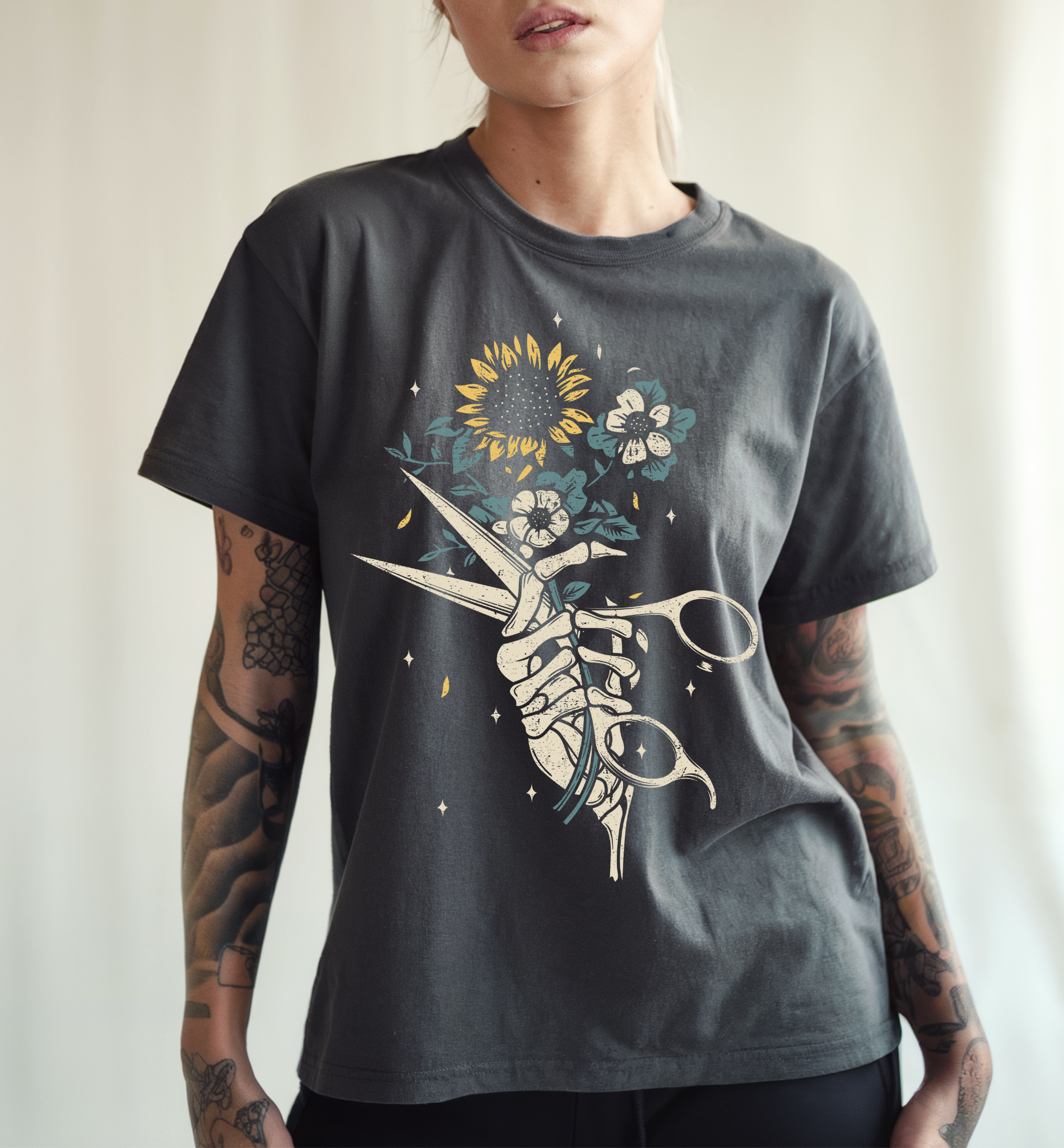 Botanical Scissors Tee