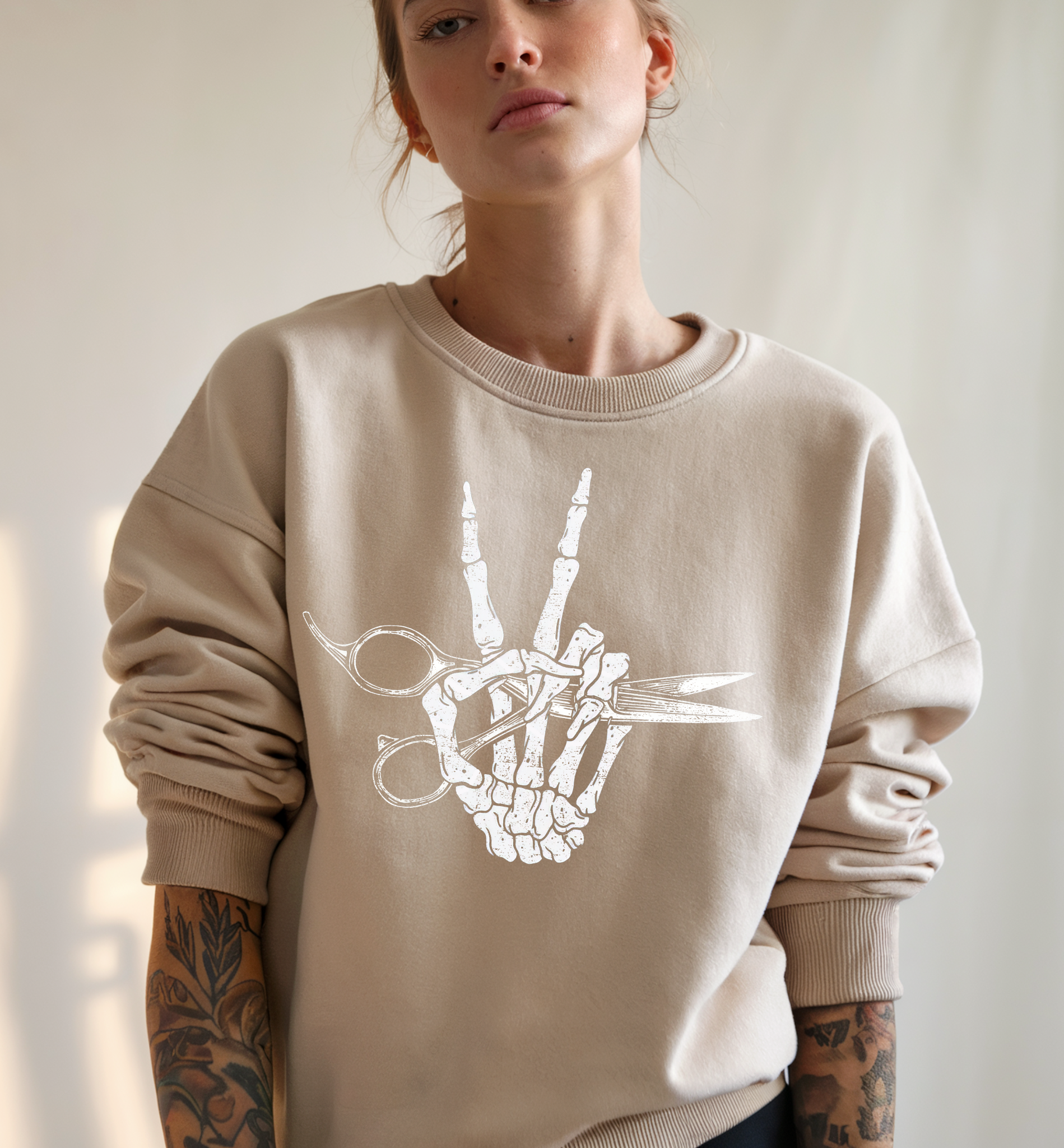 Skeleton Shears Sweatshirt
