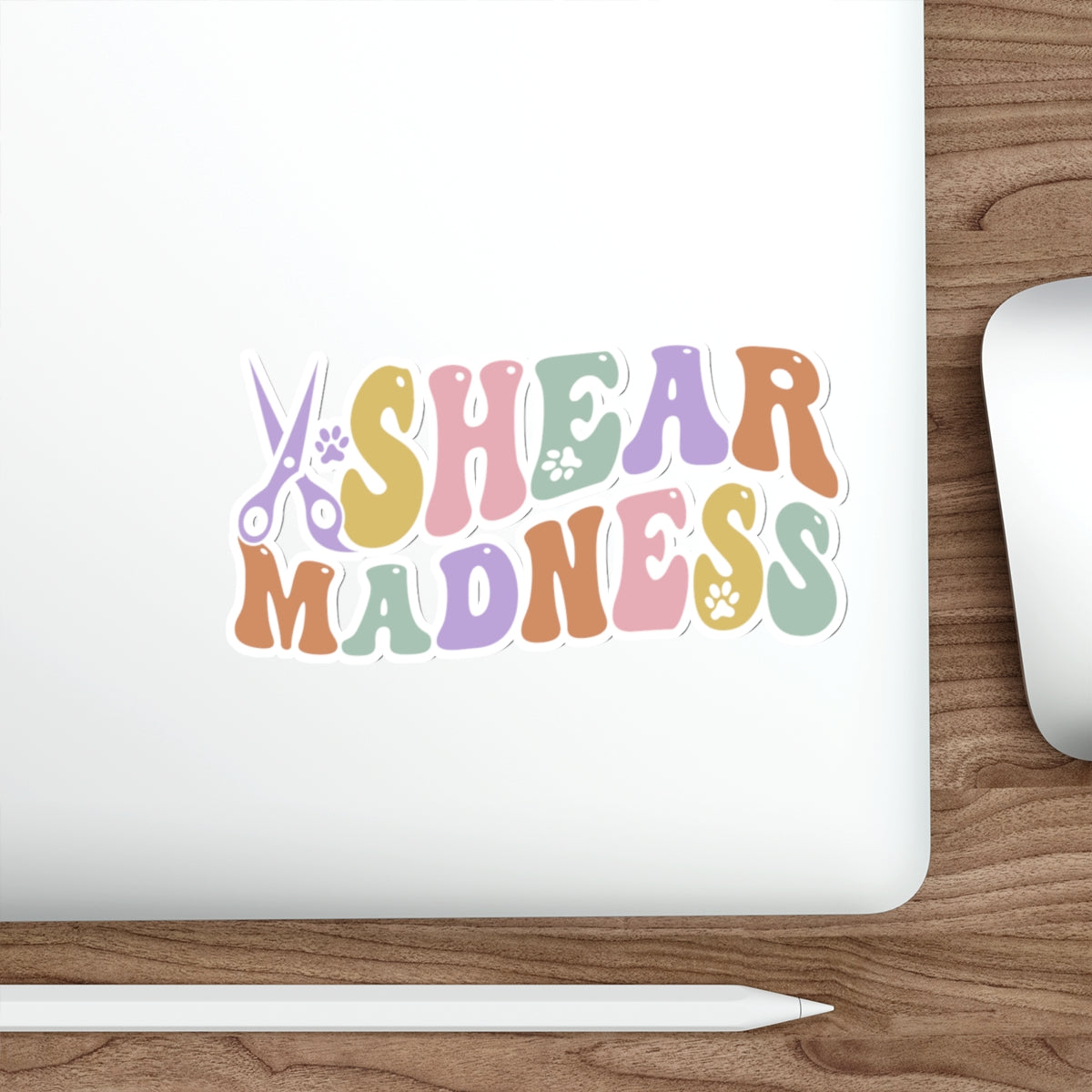 Shear Madness Car Decal Sticker