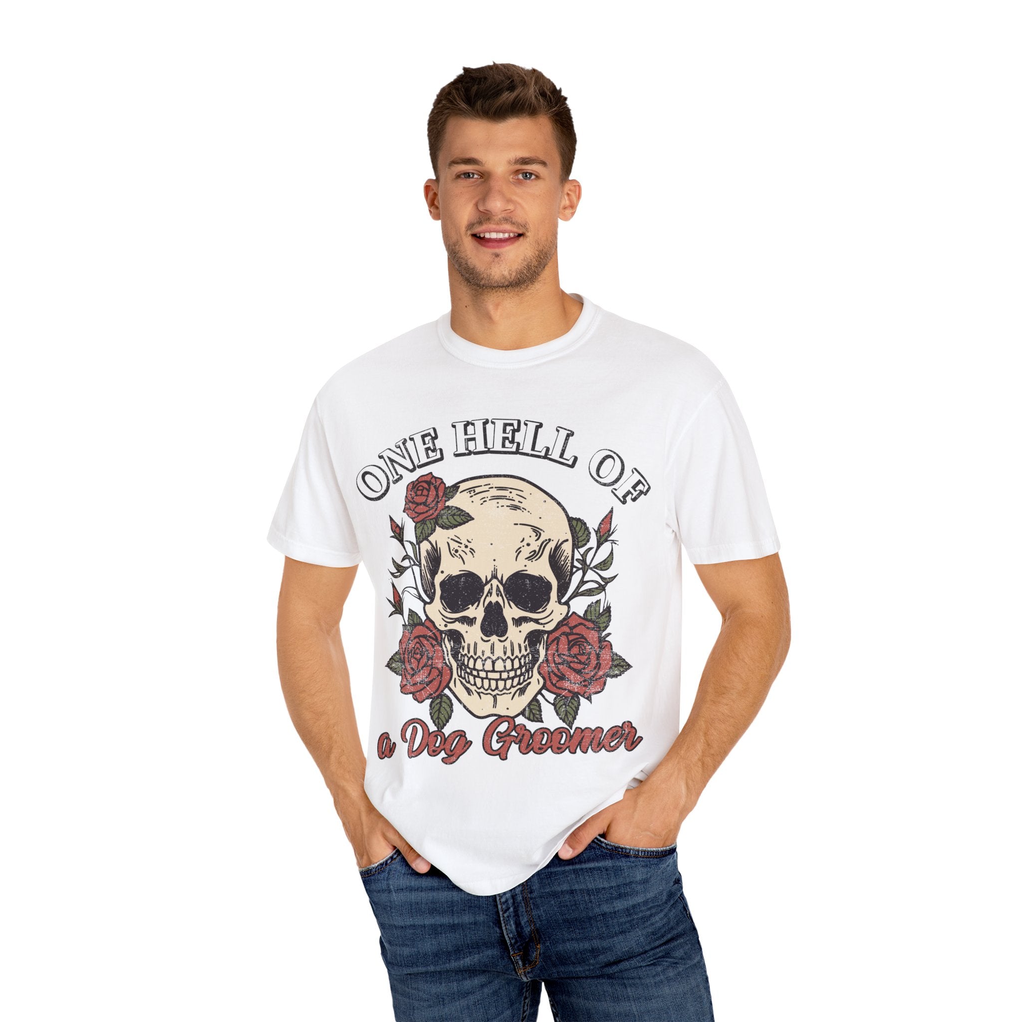 One Hell of A Dog Groomer Tee