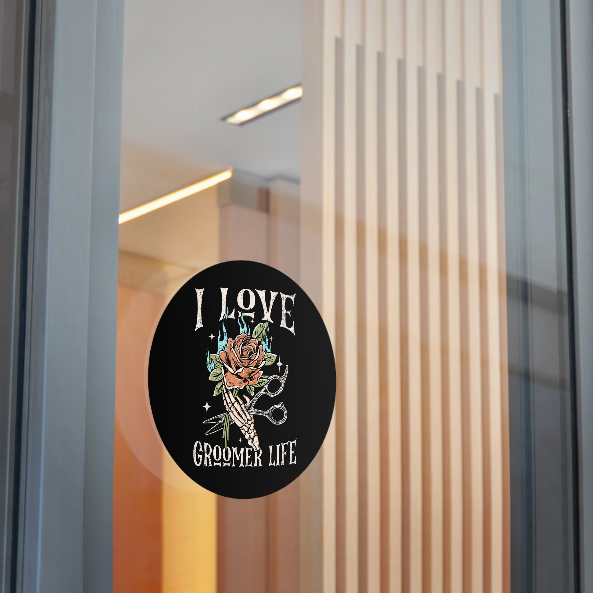 I Love Groomer Life Sticker