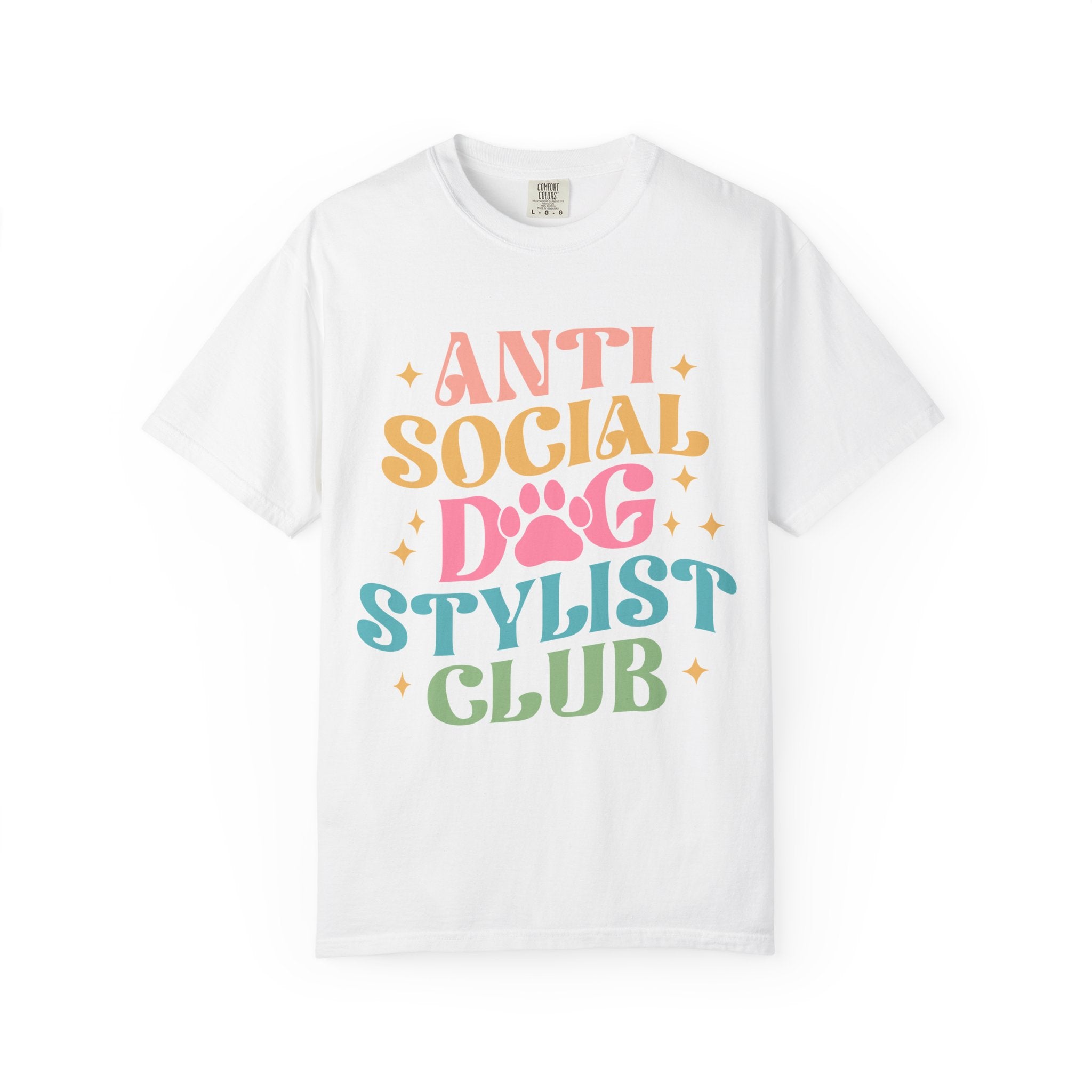 Anti-Social Dog Stylist Tee