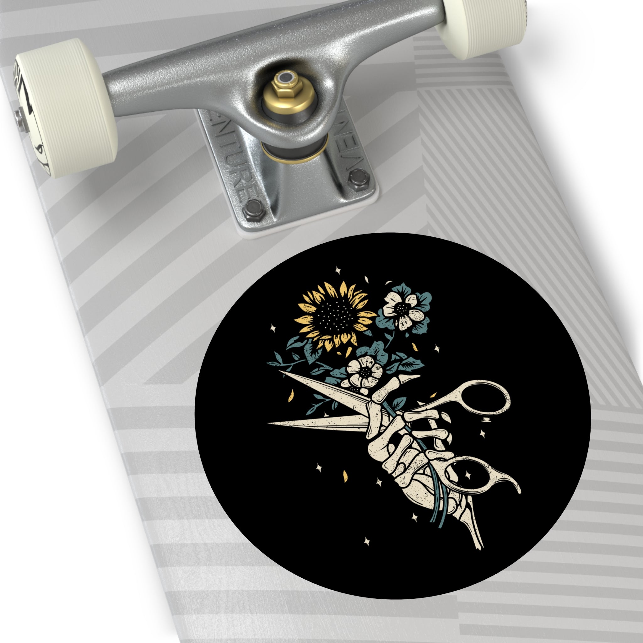 Botanical Scissors Sticker