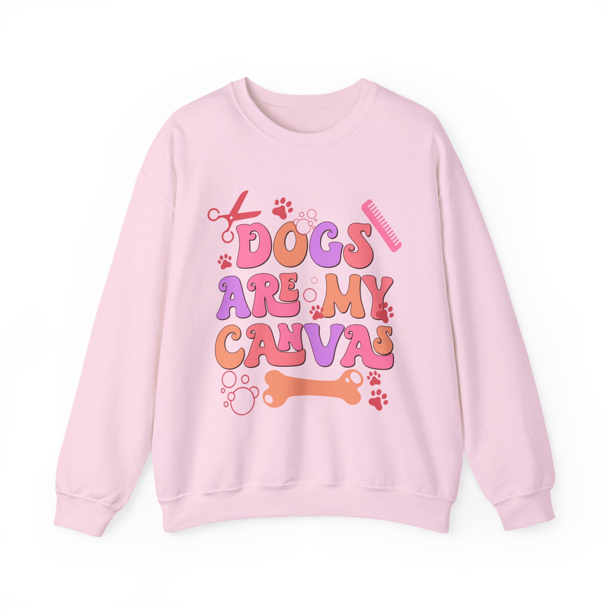 Dogs Are My Canvas Sweatshirt