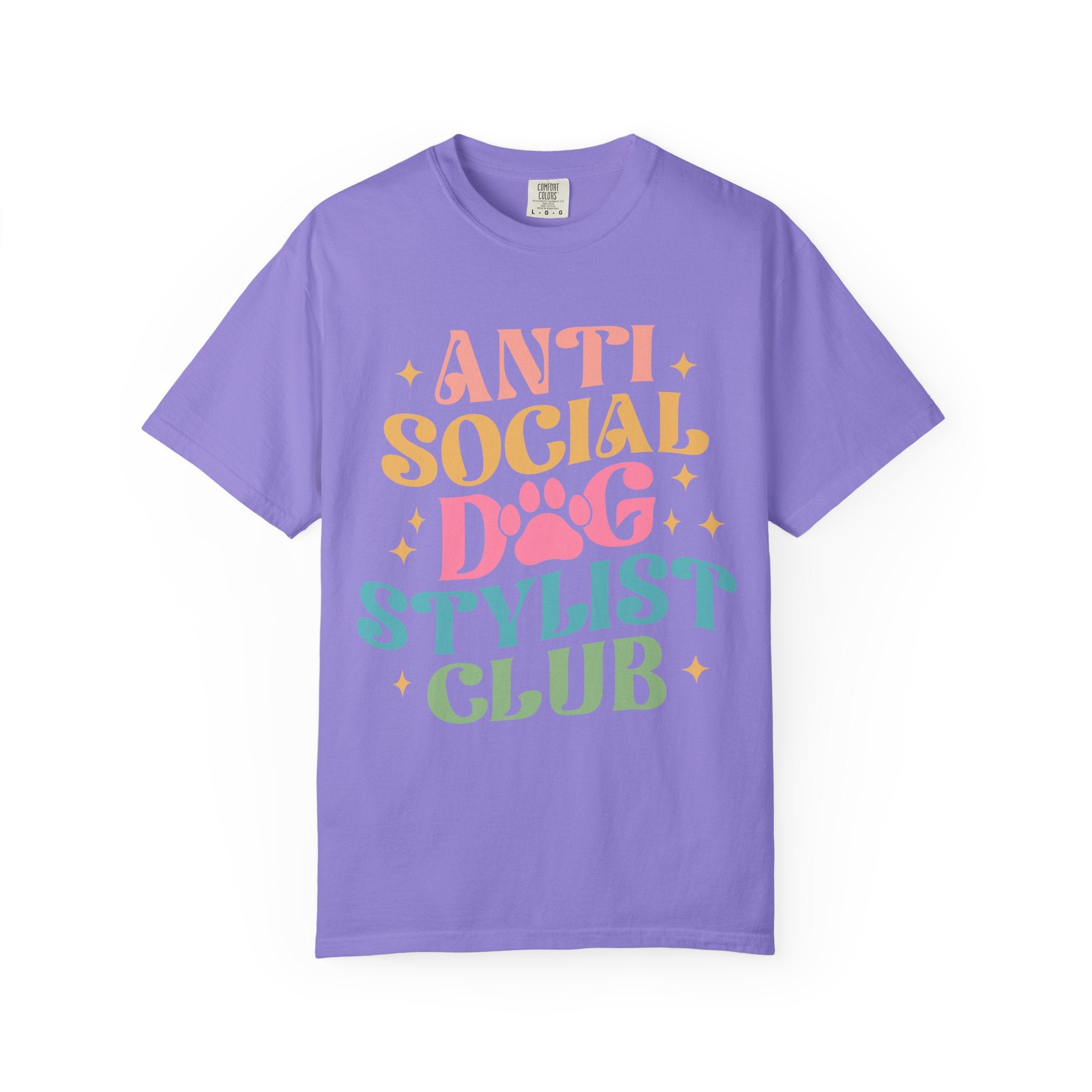 Anti-Social Dog Stylist Tee