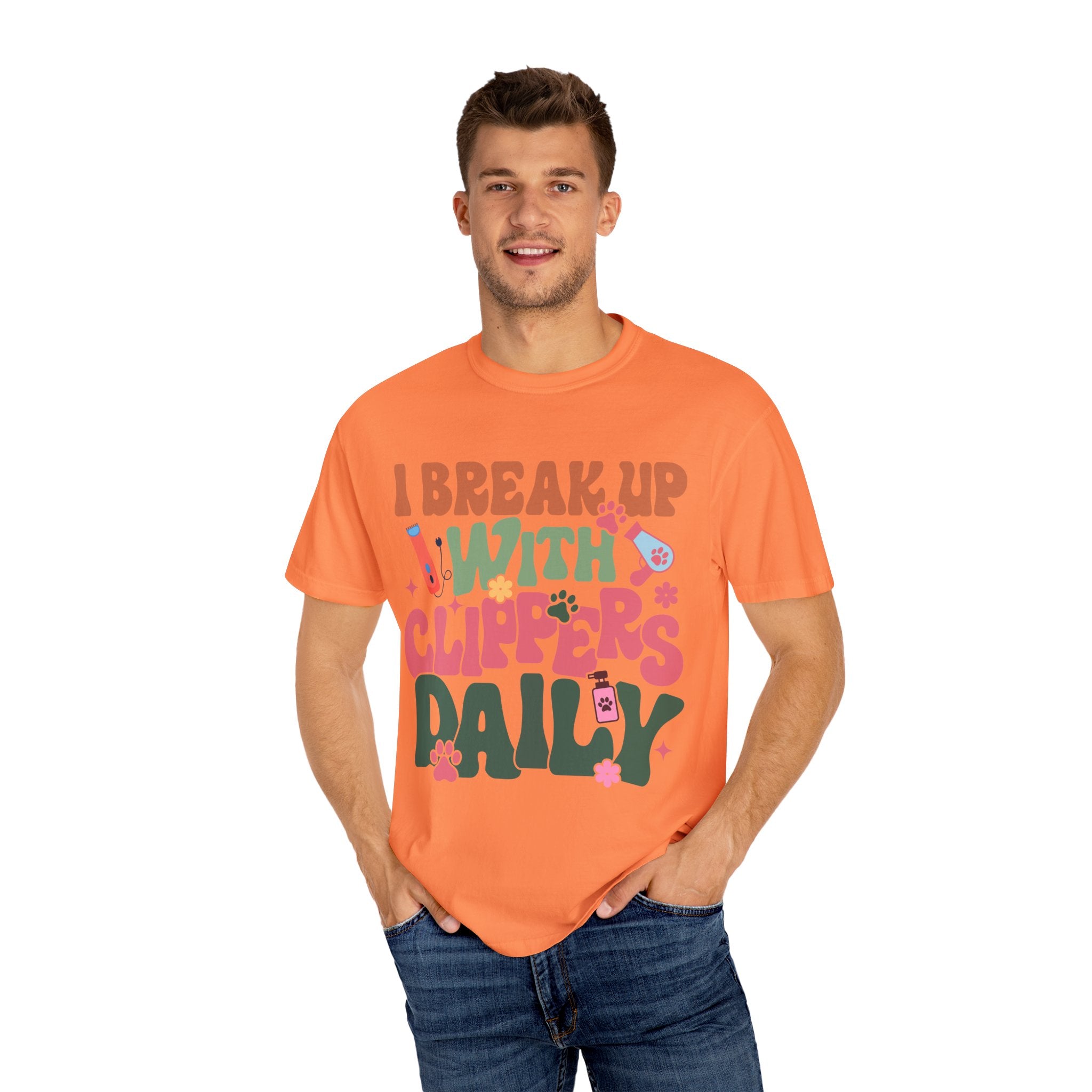 I Break Up With Clippers Daily Tee