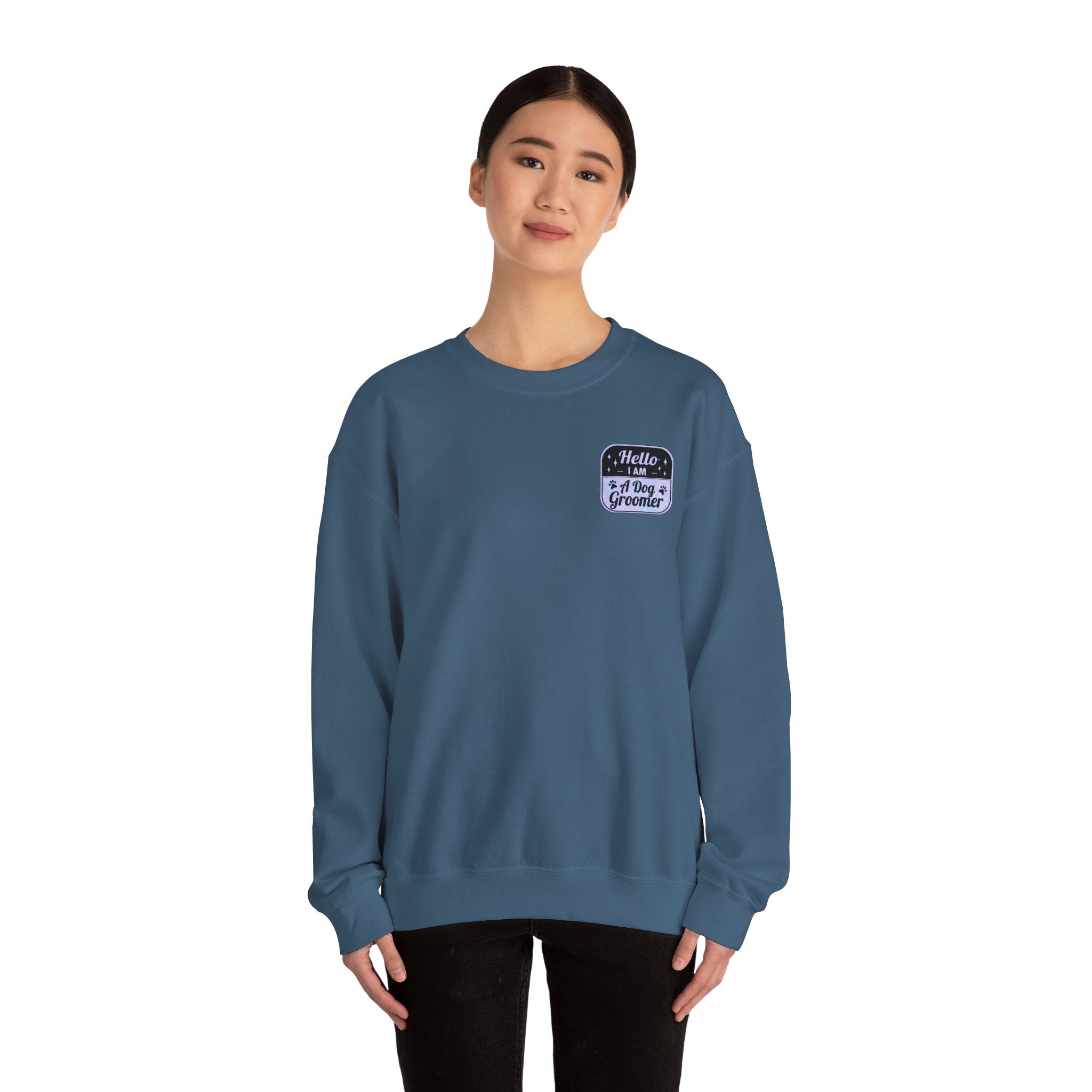 Hello I Am A Dog Groomer Sweatshirt