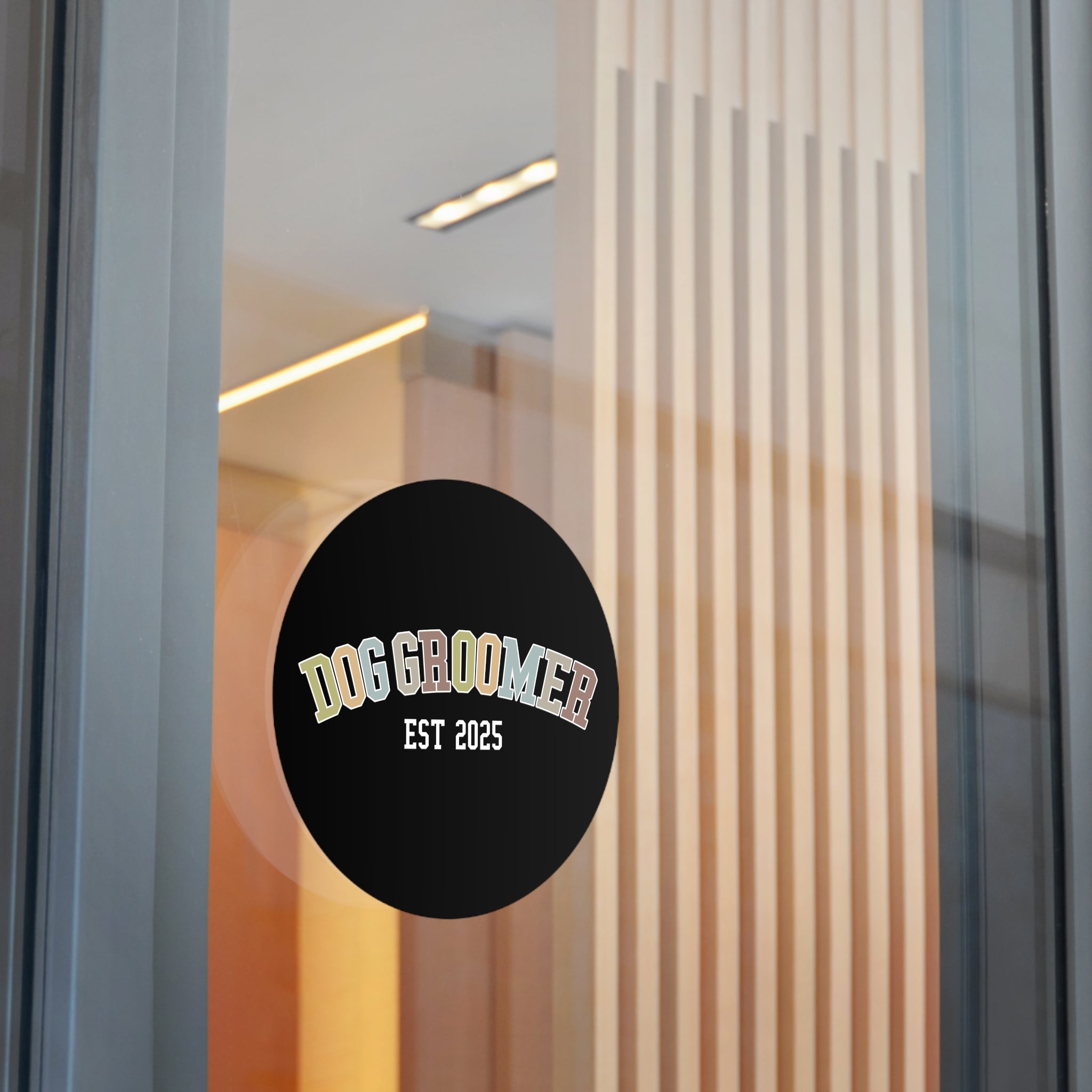 Dog Groomer Est Sticker