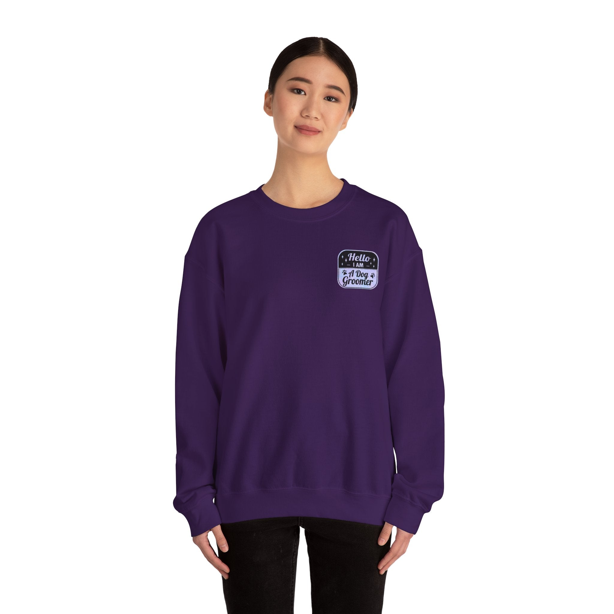 Hello I Am A Dog Groomer Sweatshirt