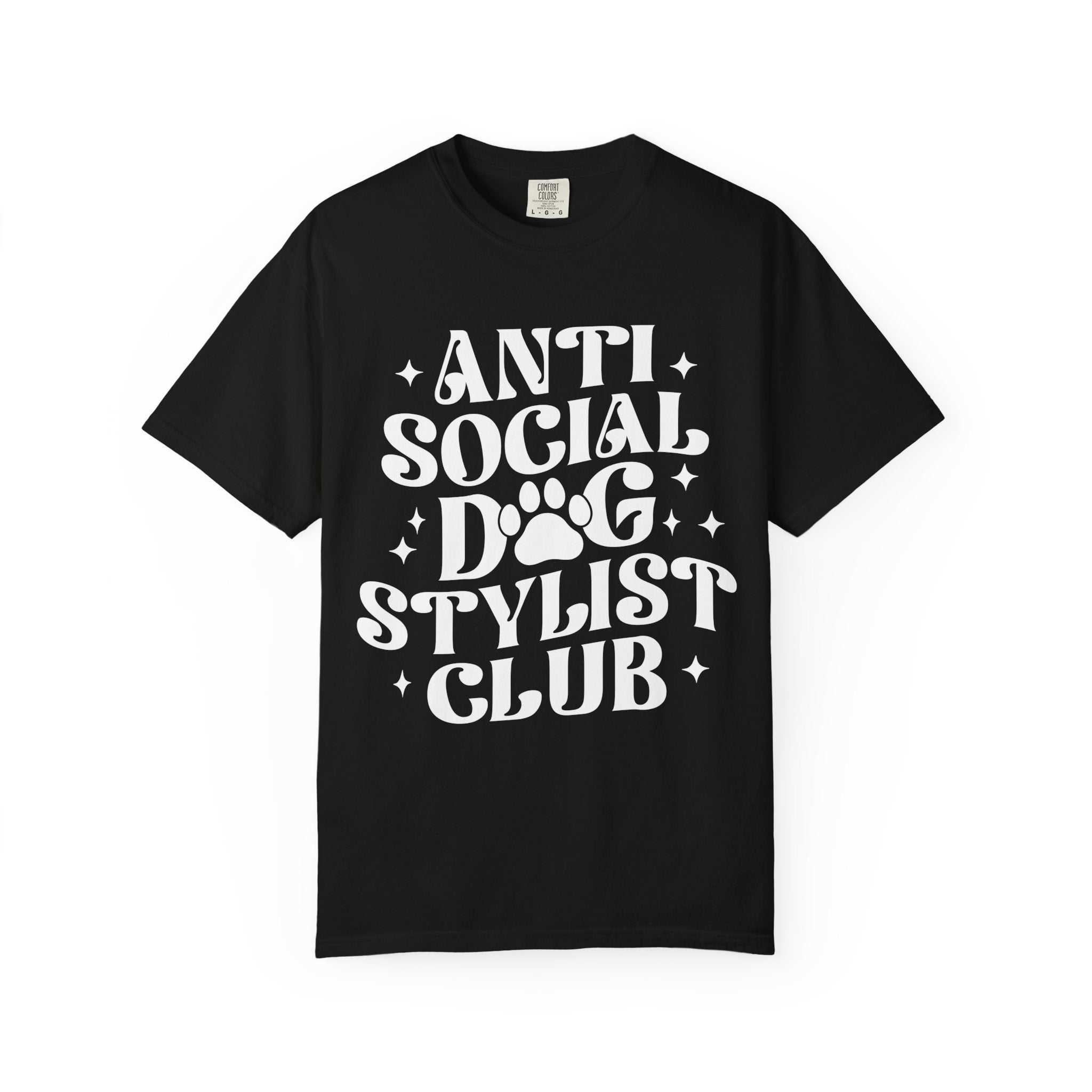 Anti-Social Dog Stylist Tee
