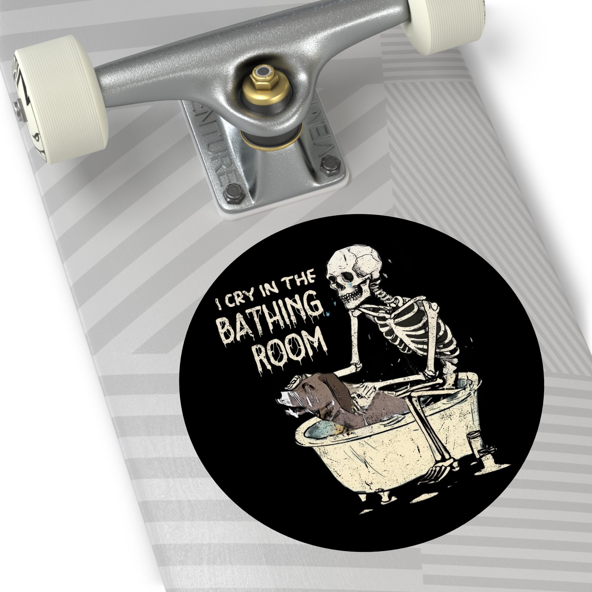 I Cry In The Bathing Room Sticker