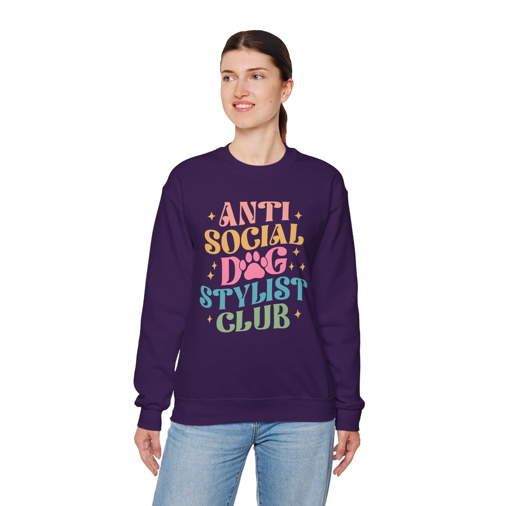 Anti Social Dog Stylist Club Sweatshirt