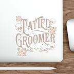 Tatted Groomer Car Decal Sticker