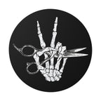 Skeleton Shears Sticker