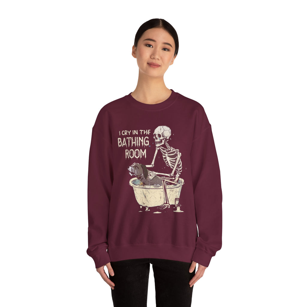 I Cry In The Bathing Room Sweatshirt