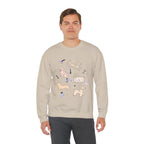 Dog Grooming Illustration Sweatshirt