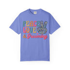 Peace Love & Grooming Tee