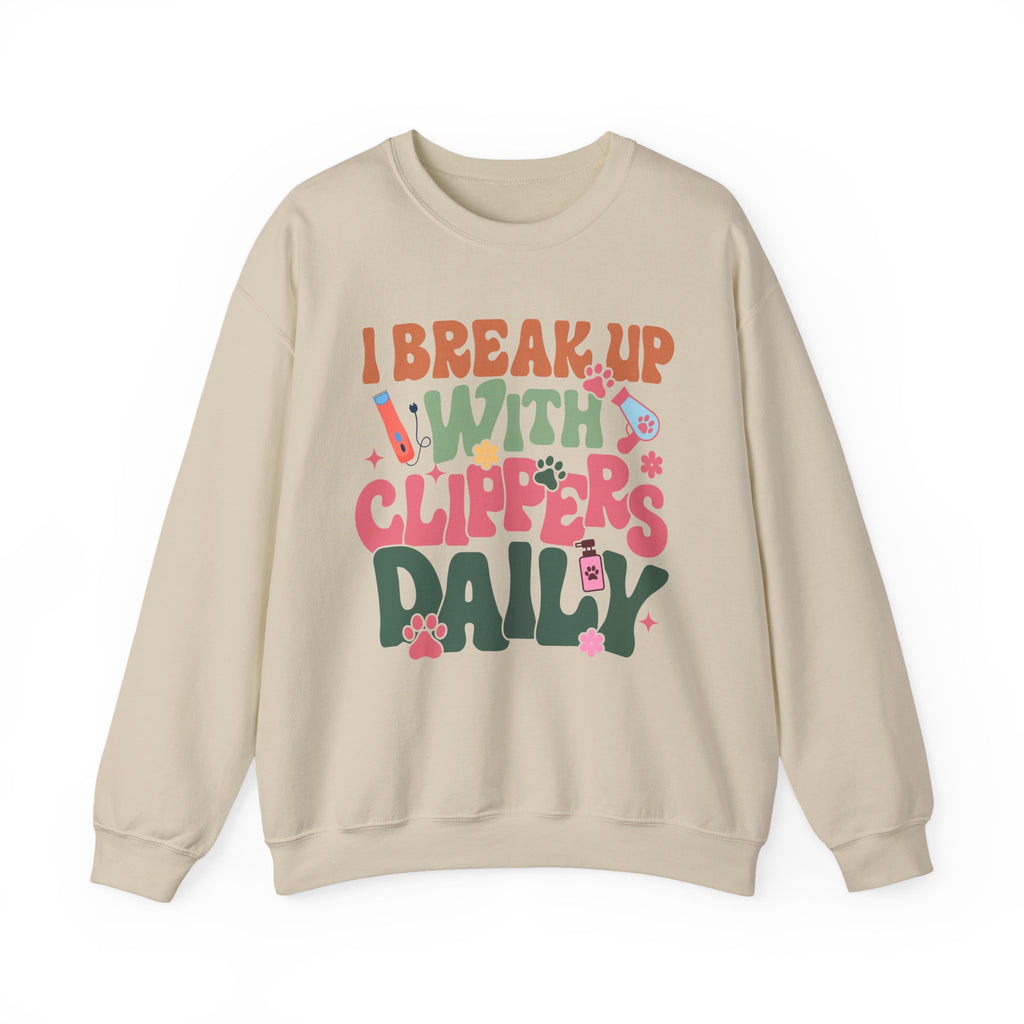 I Break Up With Clippers Daily Sweatshirt