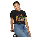 Personalized Floral Groomer Tee