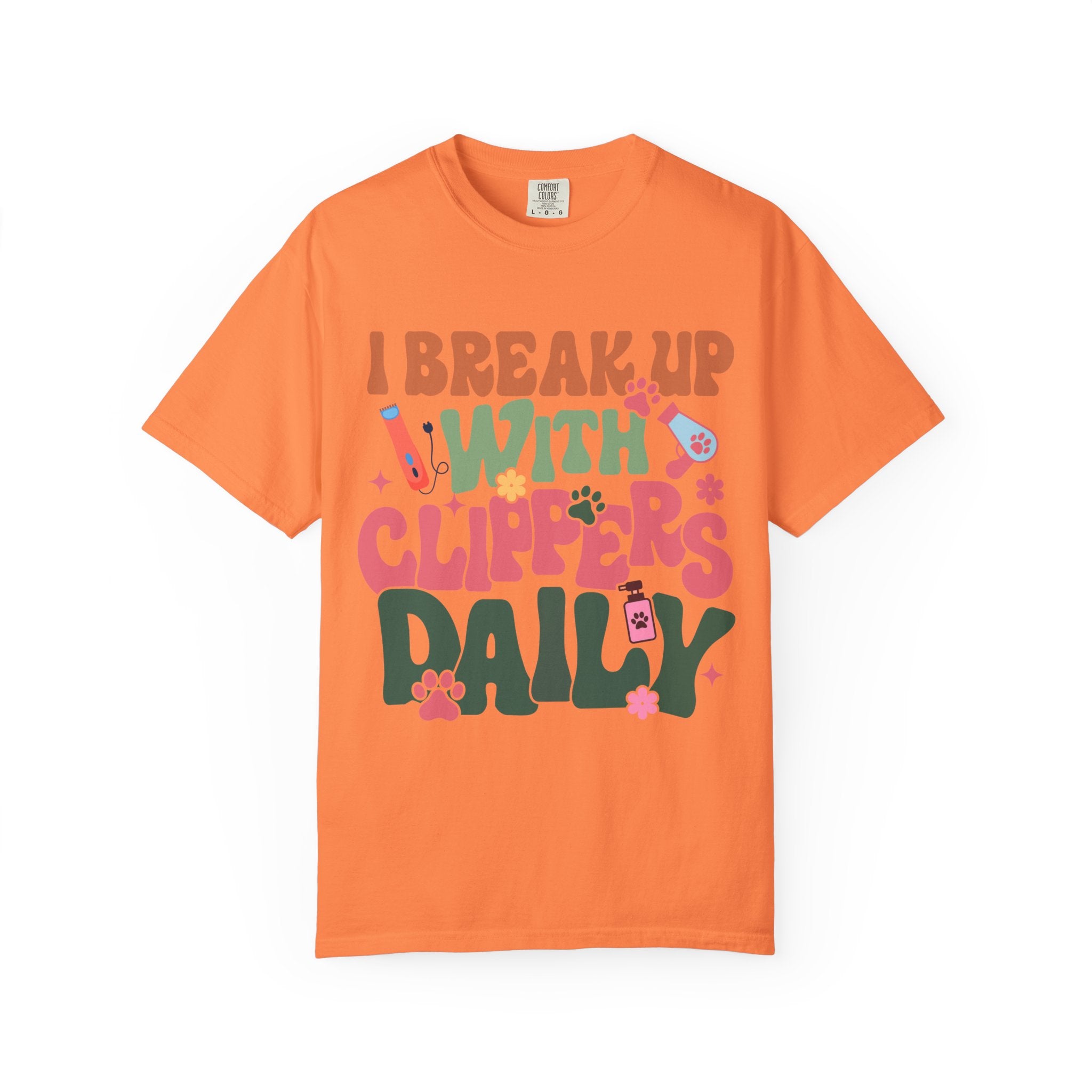 I Break Up With Clippers Daily Tee