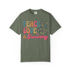 Peace Love & Grooming Tee