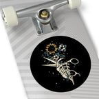 Botanical Scissors Sticker