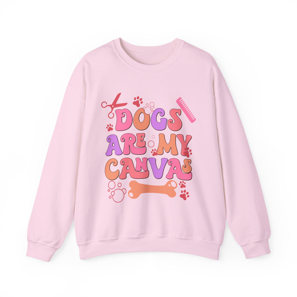 Dogs Are My Canvas Sweatshirt