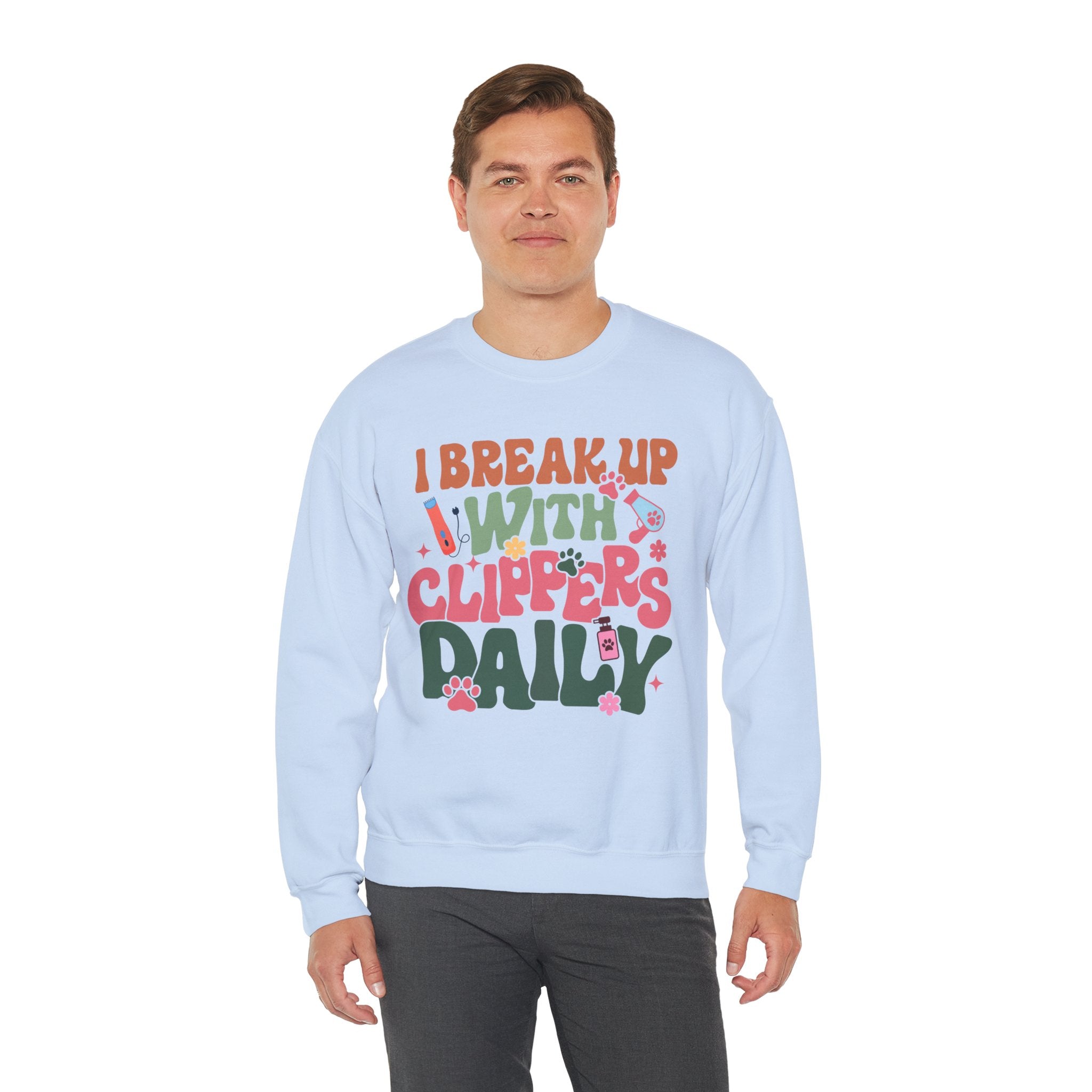I Break Up With Clippers Daily Sweatshirt