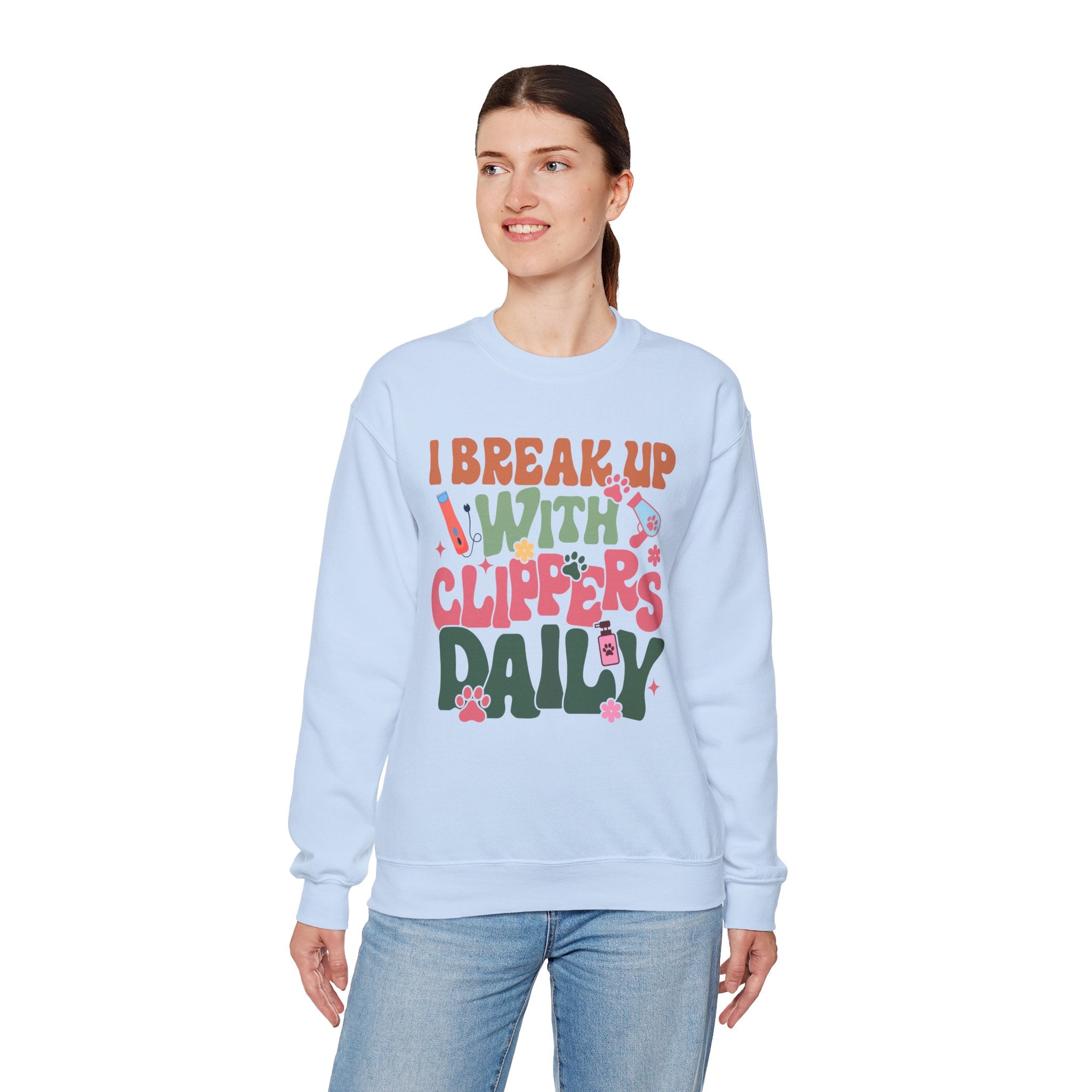 I Break Up With Clippers Daily Sweatshirt
