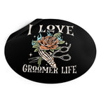 I Love Groomer Life Sticker