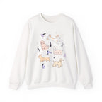 Dog Grooming Illustration Sweatshirt